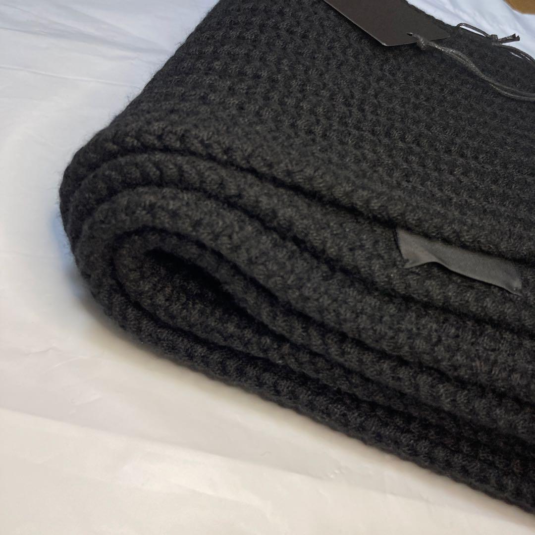 新品 サンローランパリ カシミヤ100％ ロングマフラー 国内正規品