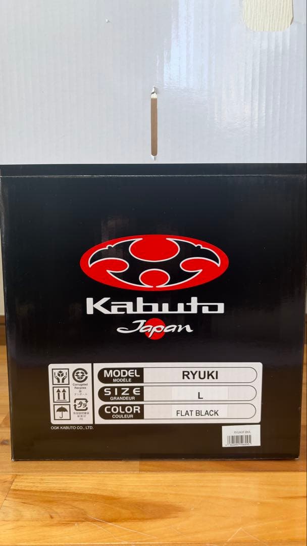 ［即購入可］オージーケーカブト(OGK KABUTO) RYUKI Lサイズ