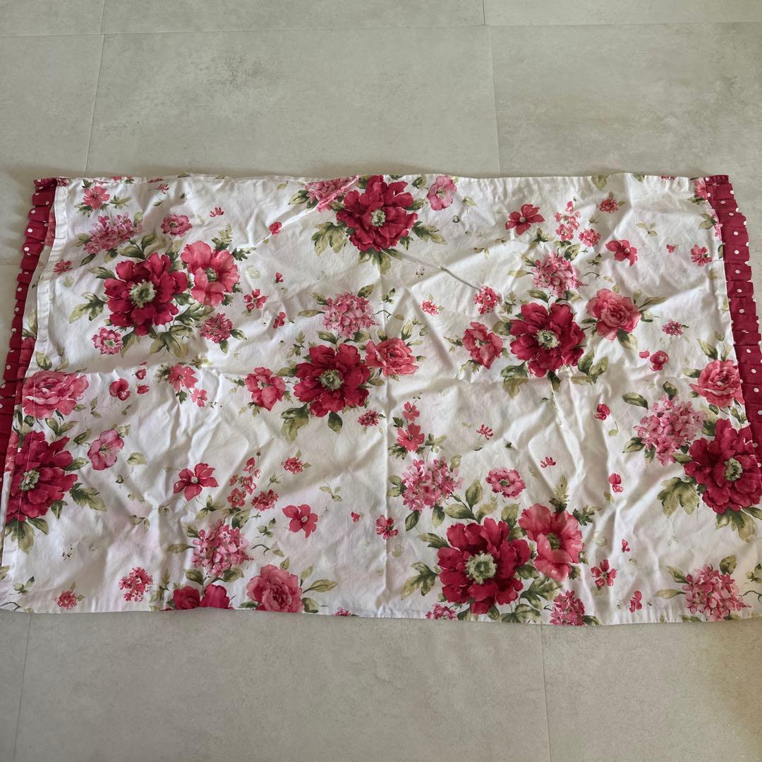 《ミルナー》LAURA ASHLEY  シングルシーツ3点セット　美品