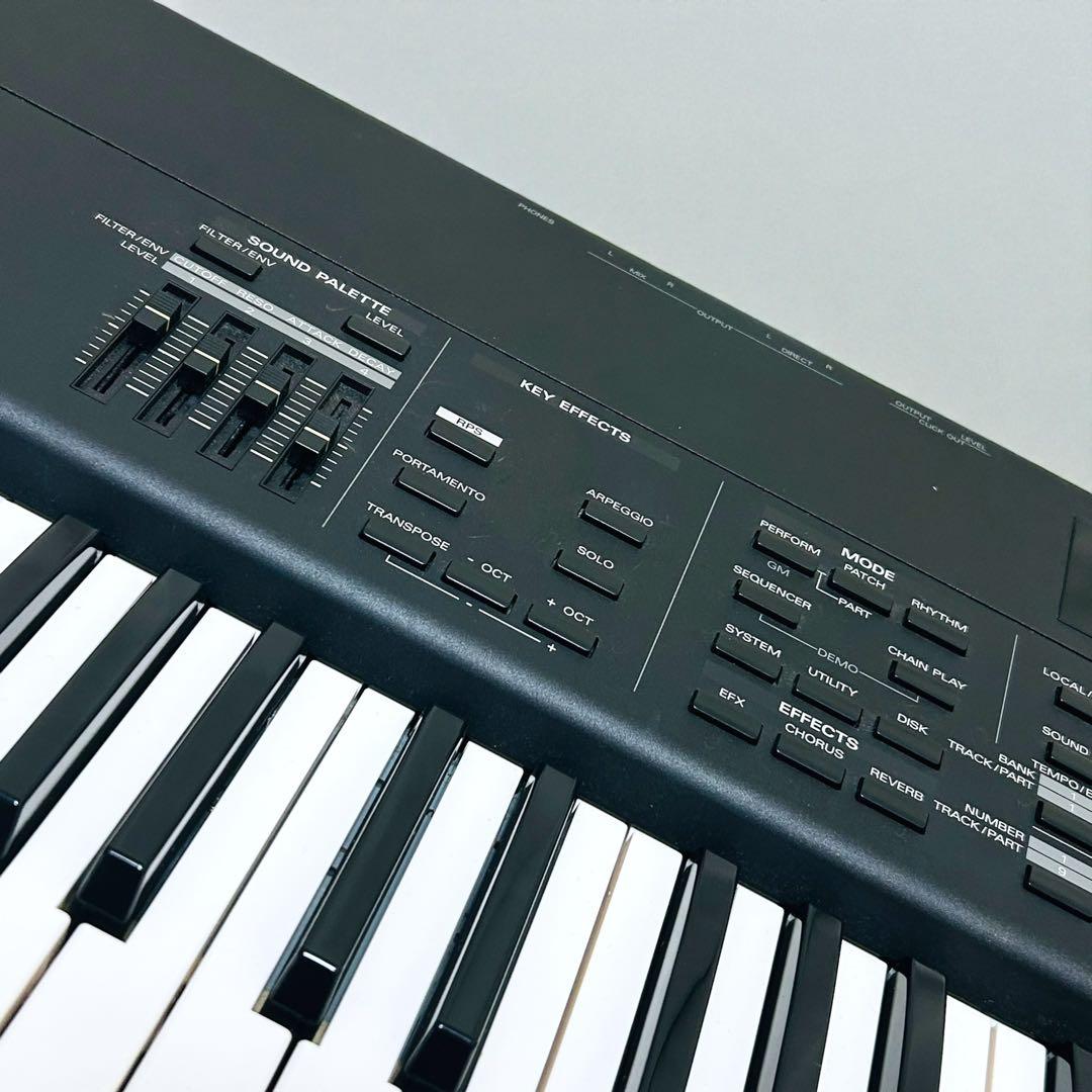 【動作良好】Roland XP-80 シンセサイザー 76鍵盤 ソフトケース付き