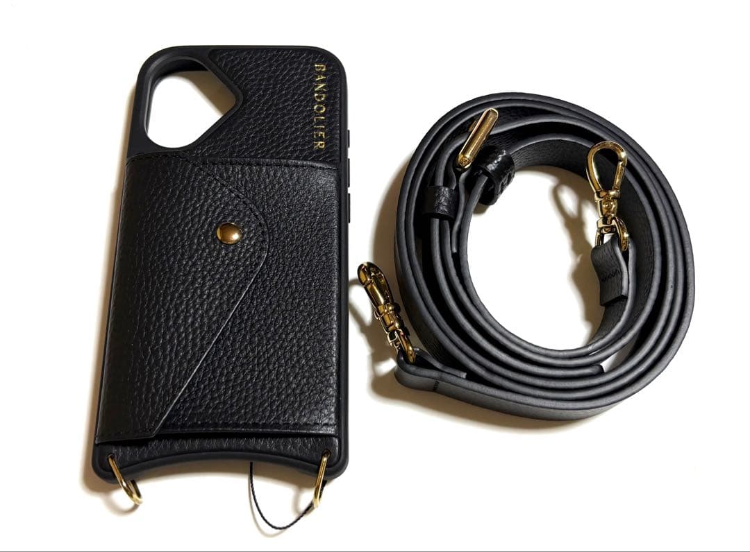BANDOLIER バンドリヤー iPhone16ケース ストラップ付き