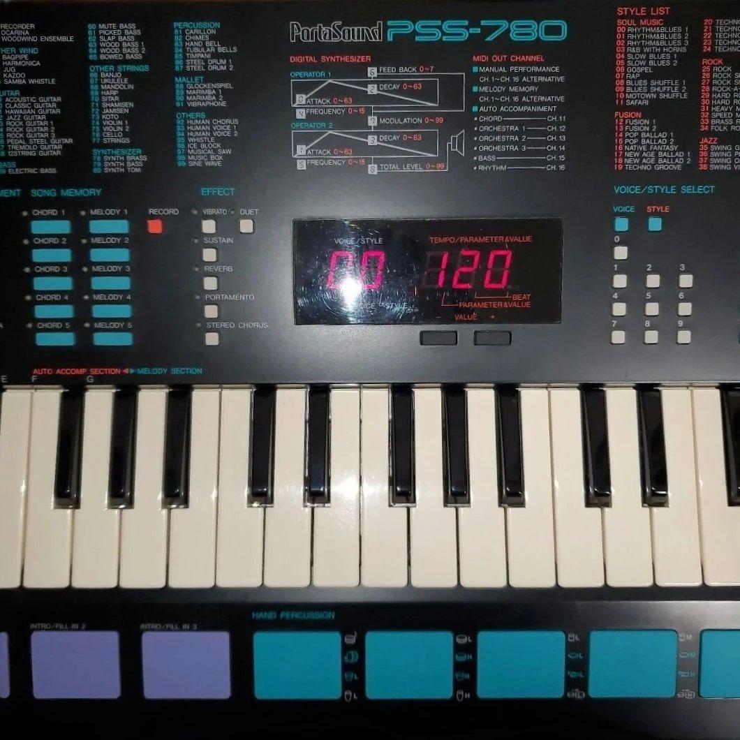 YAMAHA PortaSound PSS-780 シンセサイザー　最上級モデル