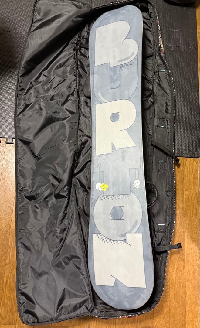 にんにく　BURTON SUPER HERO スノボセット