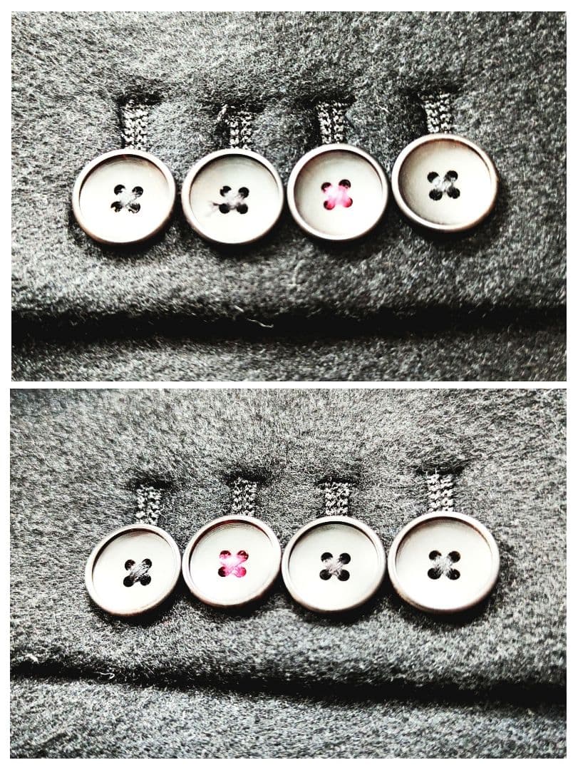 ポールスミス チェスターコート ウール ブラック ワインレッド ブラック 40