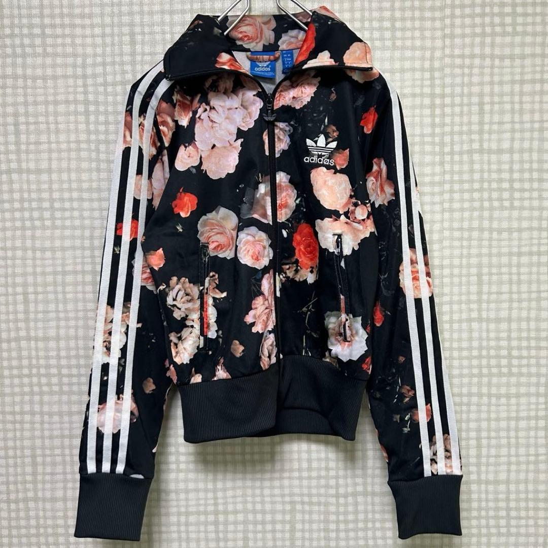 【激レア】adidas トラックジャケット Rita Ora バラ ジャージ S