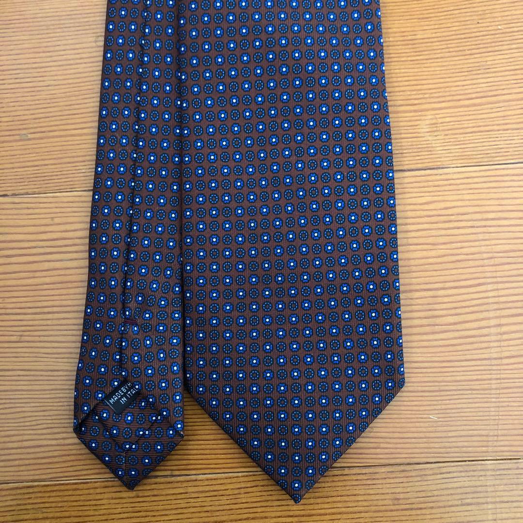 マリネッラ　ブラウン　ネクタイ