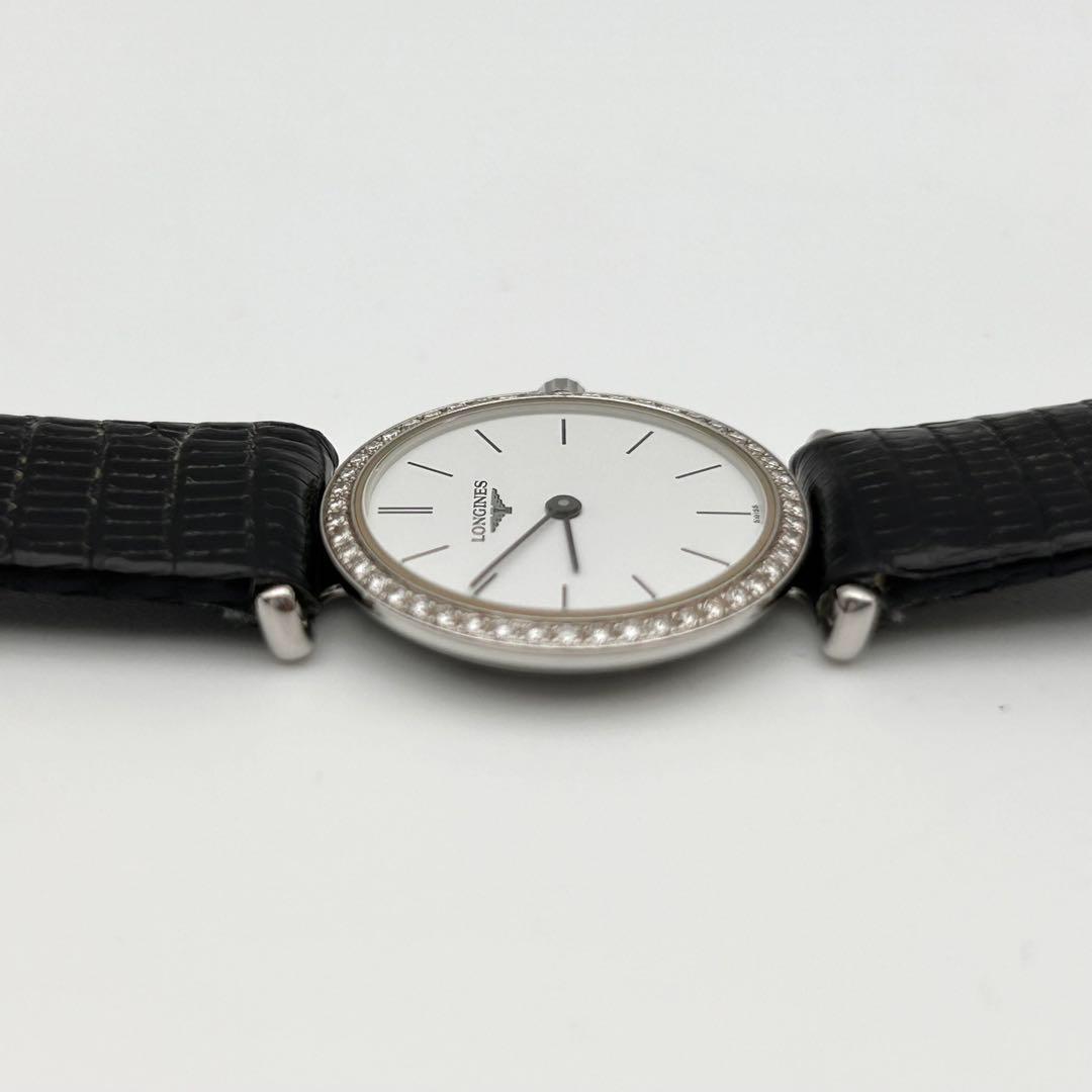 【希少 稼働】LONGINES ロンジン グランドクラシック ベゼルダイヤ