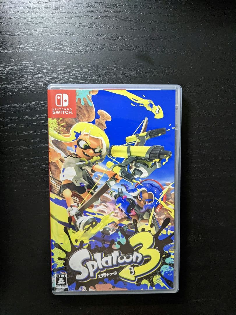 バッテリー強化版ニンテンドーswitchとスプラトゥーン3