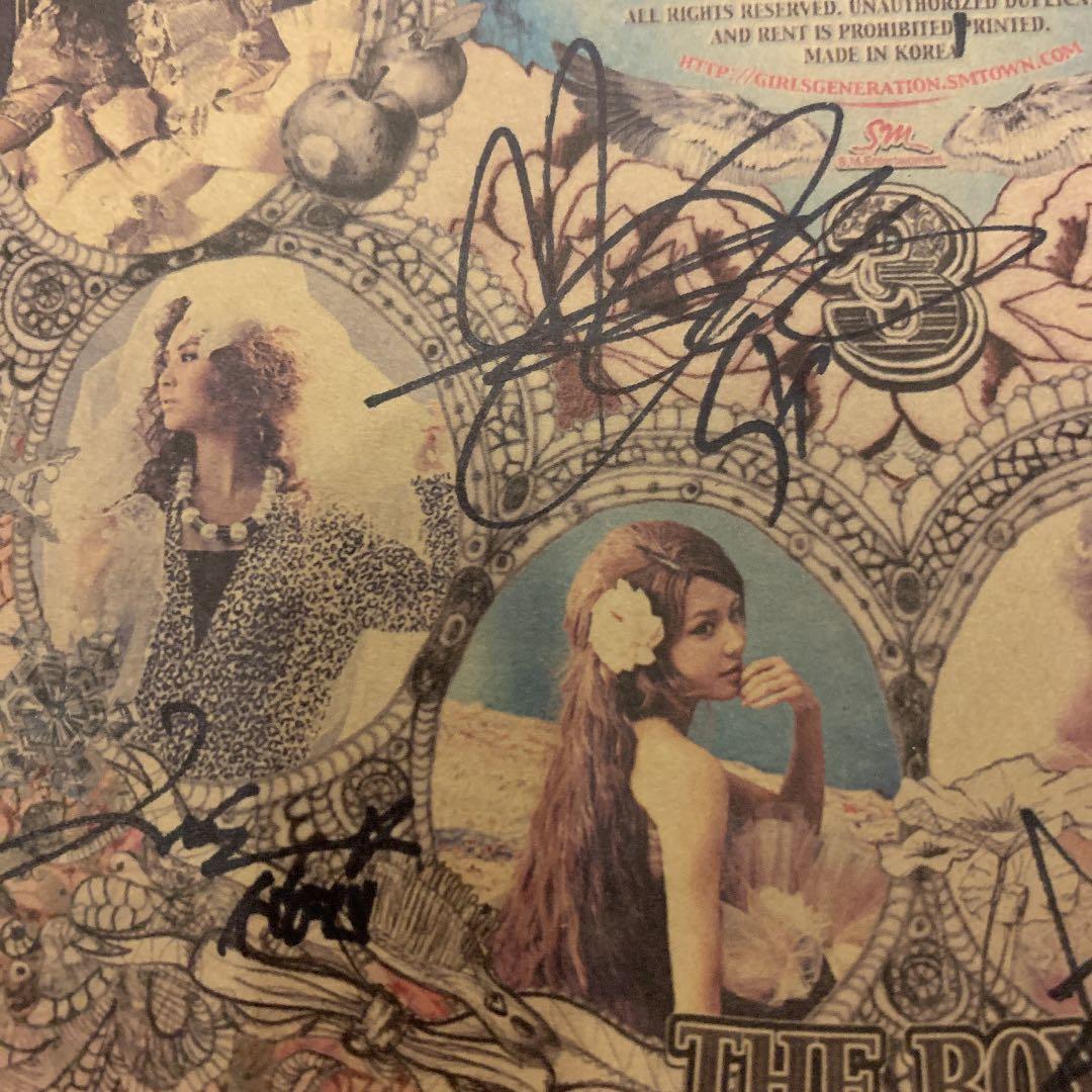 少女時代オリジナルメンバー直筆サイン入り