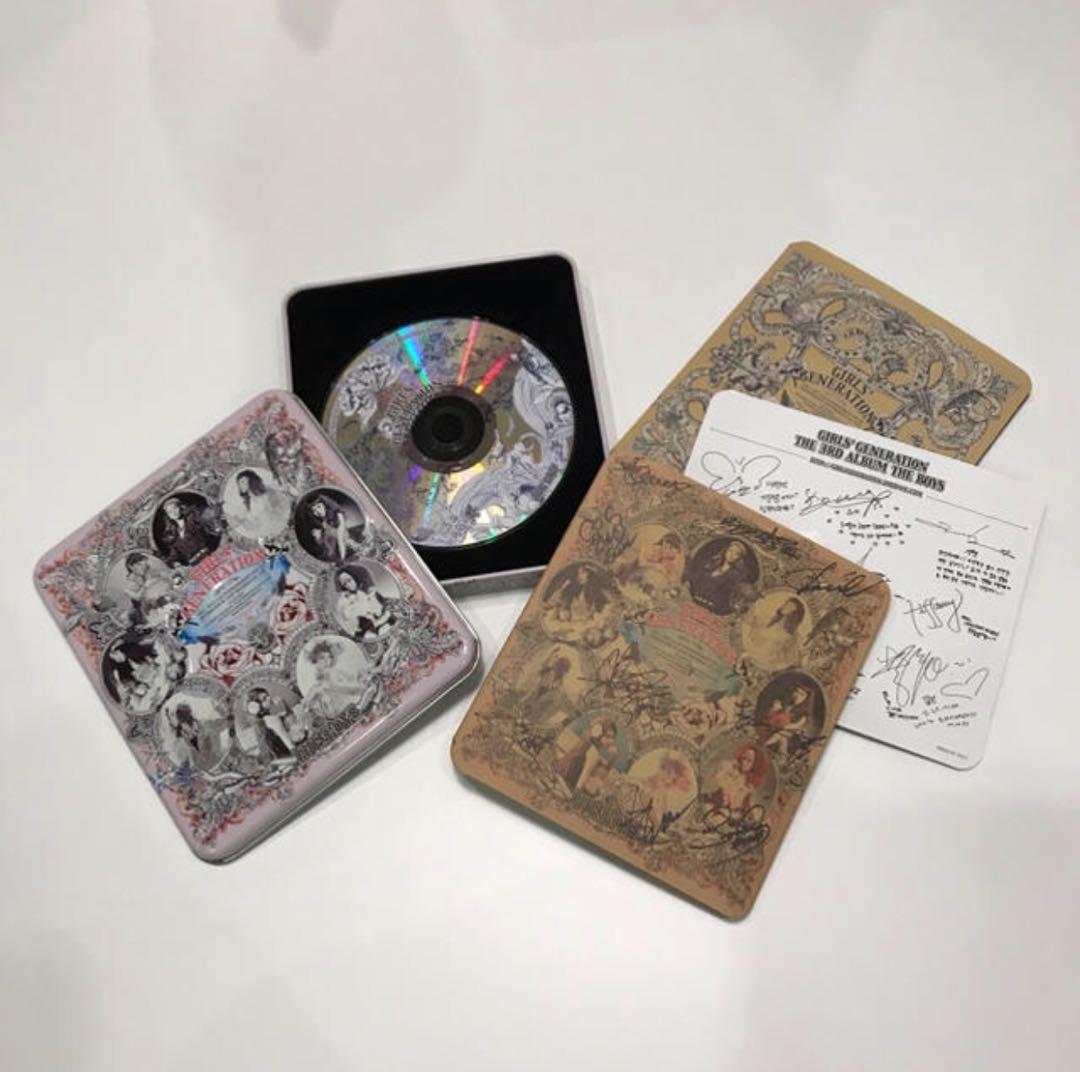 少女時代オリジナルメンバー直筆サイン入り