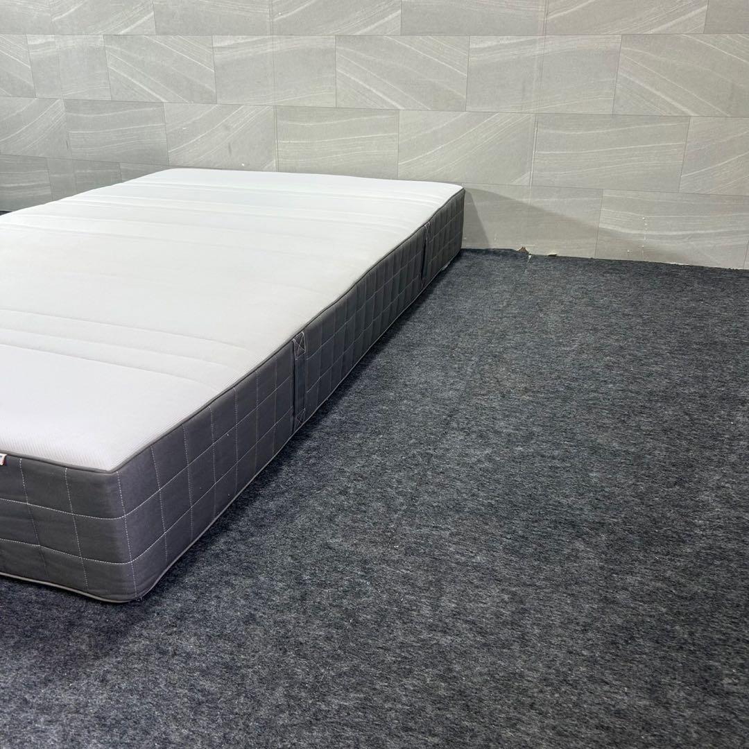 IKEA マットレス HOVAG セミダブル シンプル ホワイト d4320