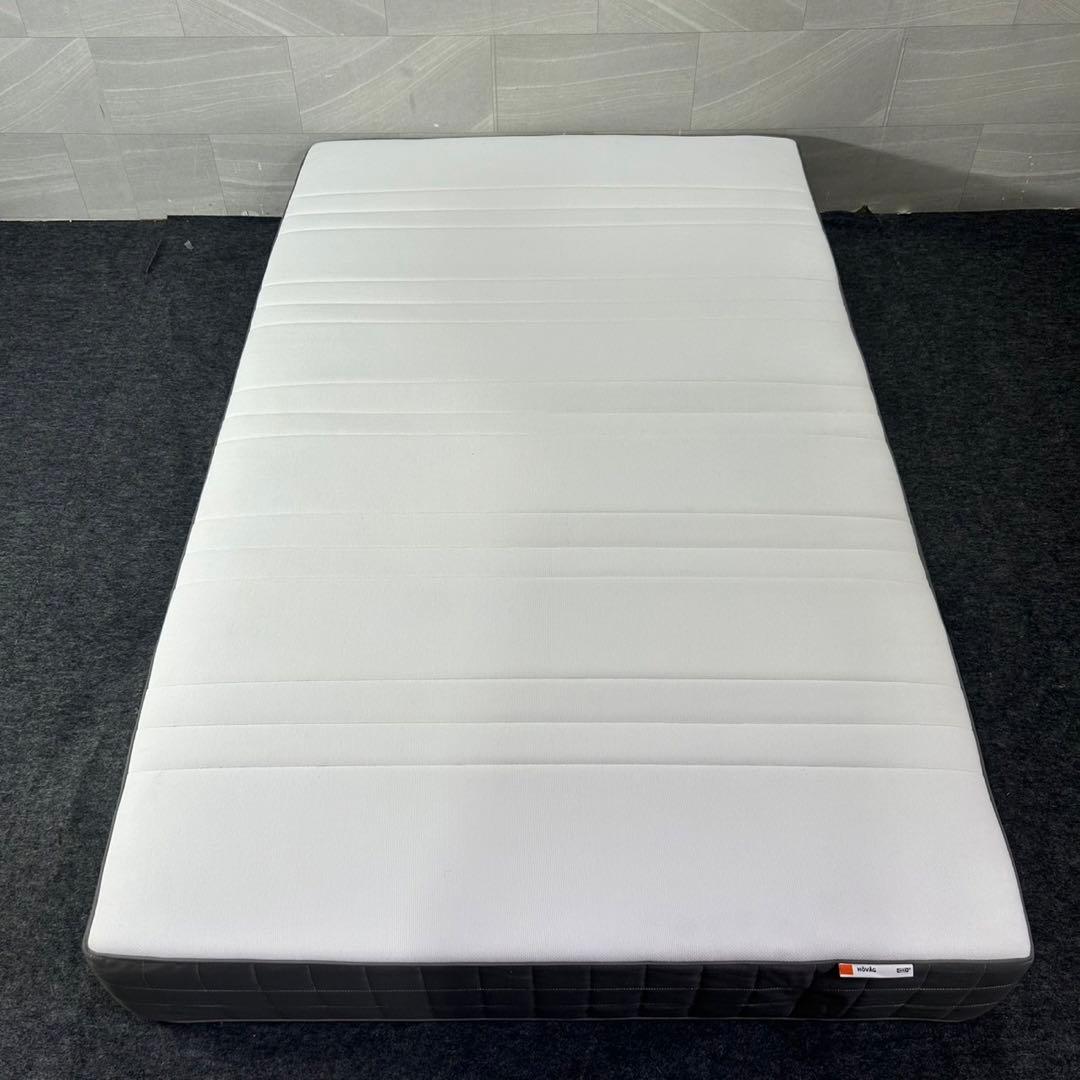 IKEA マットレス HOVAG セミダブル シンプル ホワイト d4320
