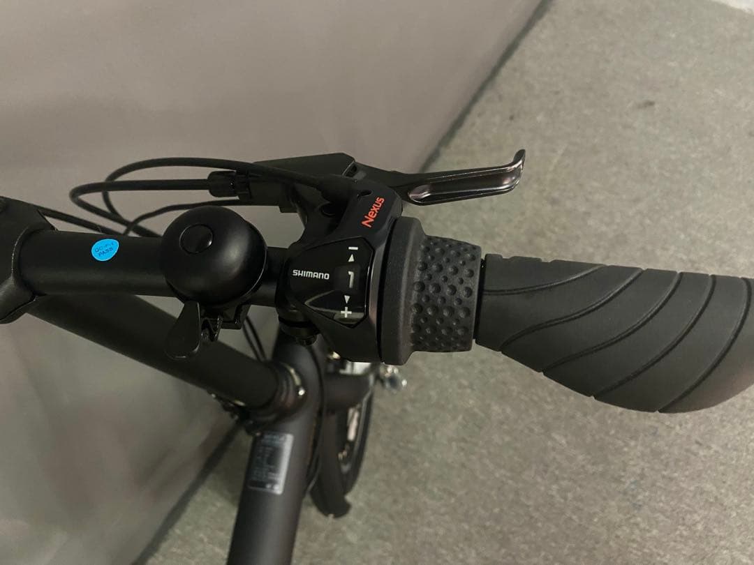 【美品】新品 超軽量 Xiaomi開発 電動アシスト折りたたみ 自転車 内蔵電池