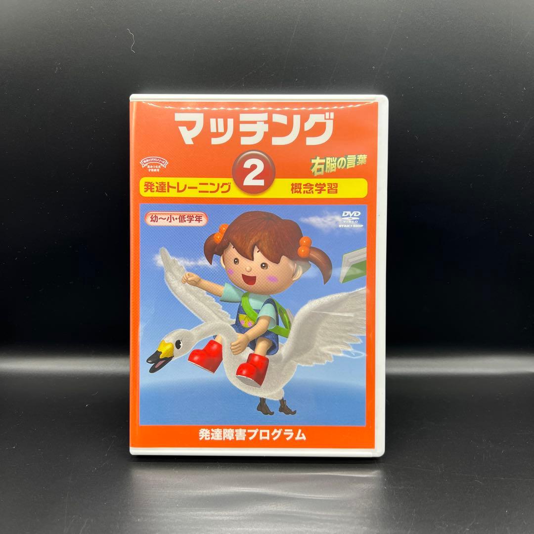 星みつる式　マッチング　1〜6巻　発達トレーニング　DVD 分類学習 右脳の言葉