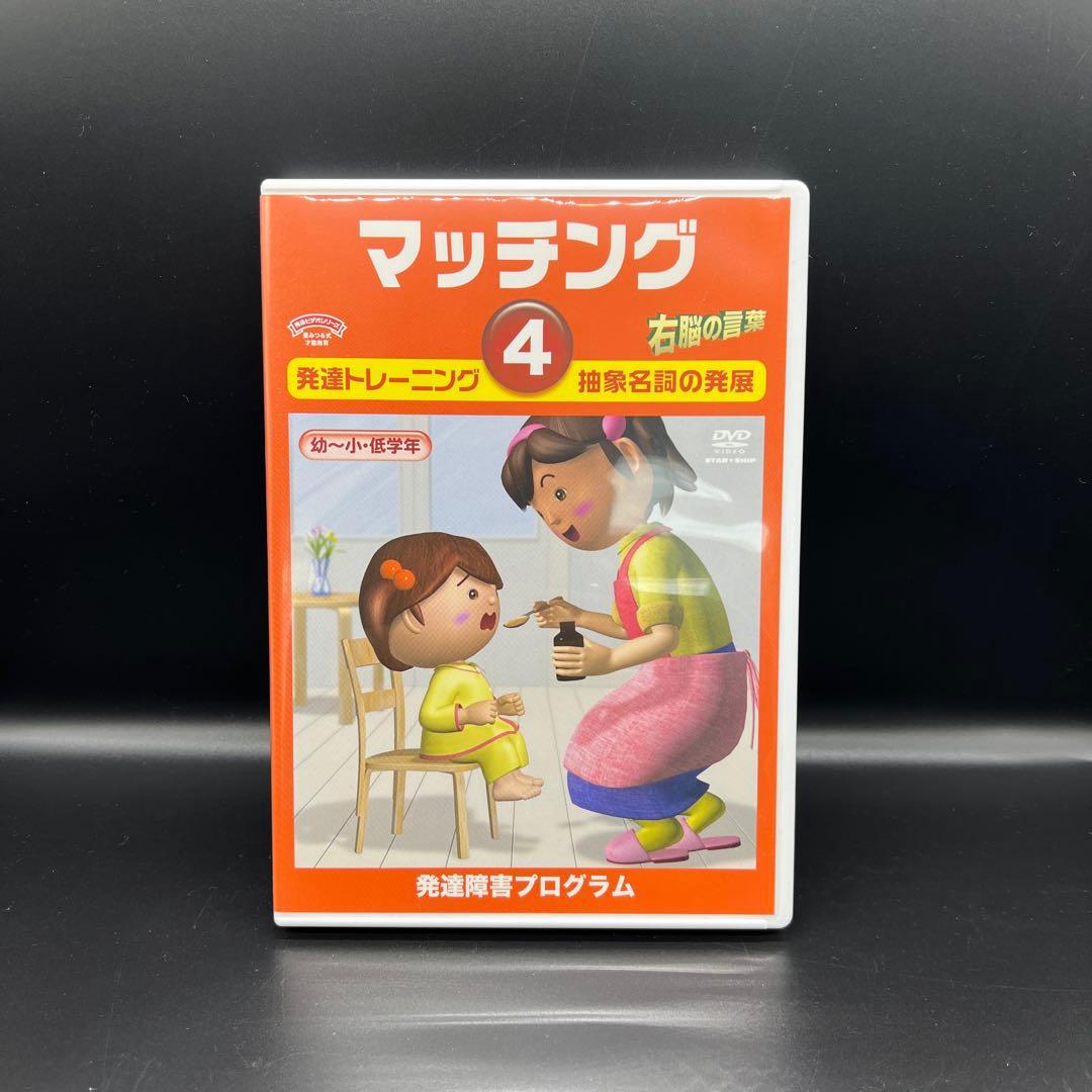 星みつる式　マッチング　1〜6巻　発達トレーニング　DVD 分類学習 右脳の言葉