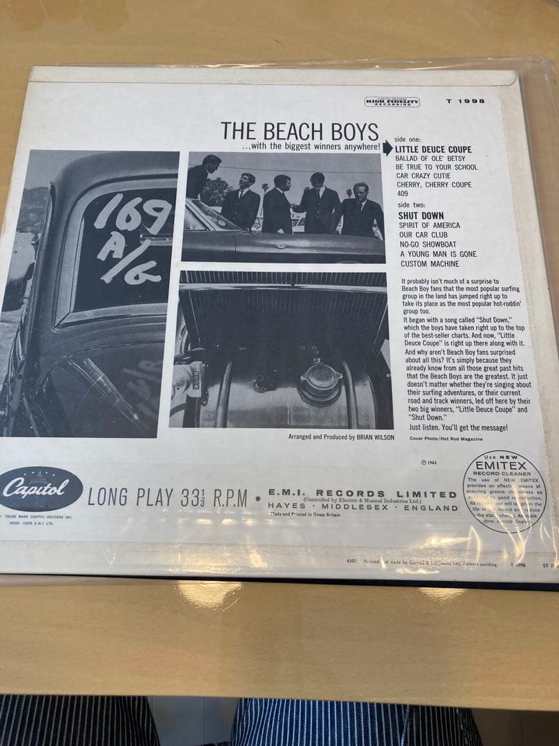 MONO orig.◼️BEACH BOYS／LITTLE DEUCE COUPE