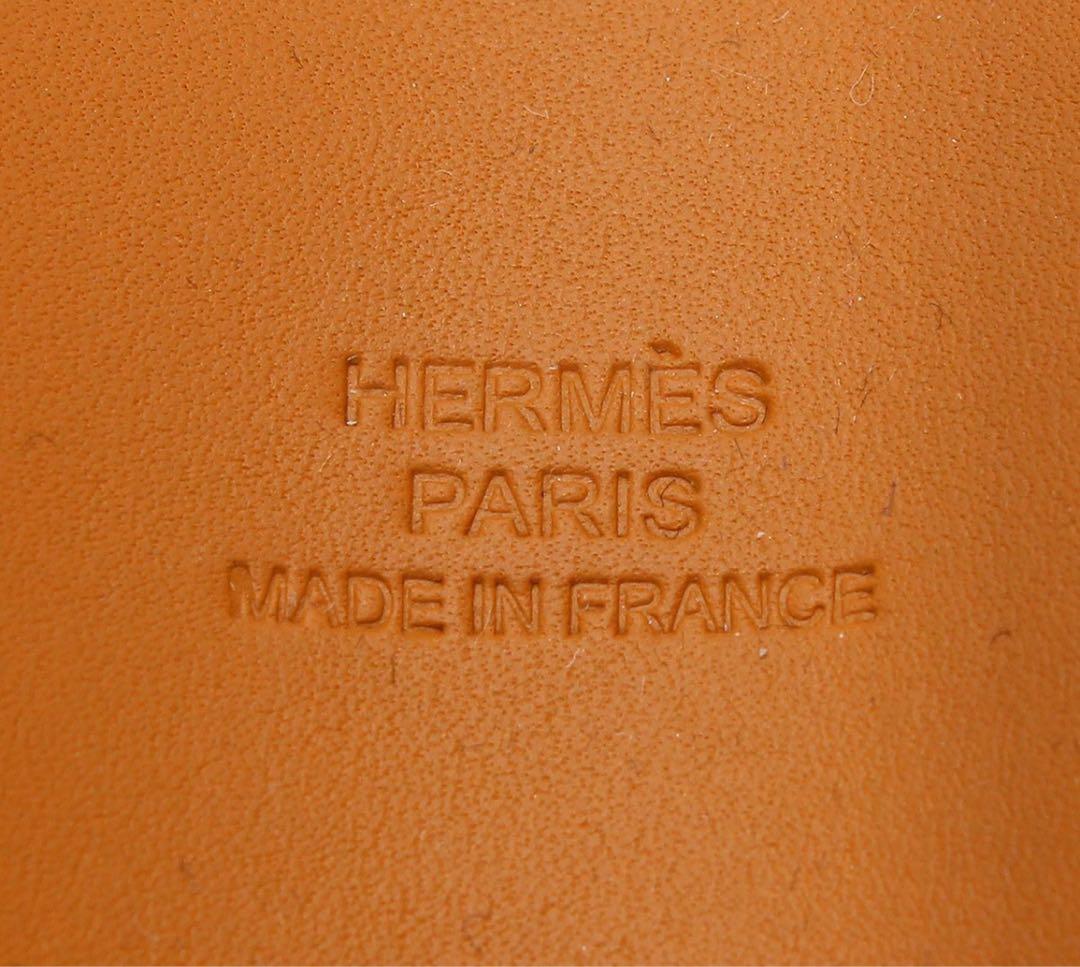 G2842 未使用 エルメス コリエドシアン レザー ブレスレット バングル