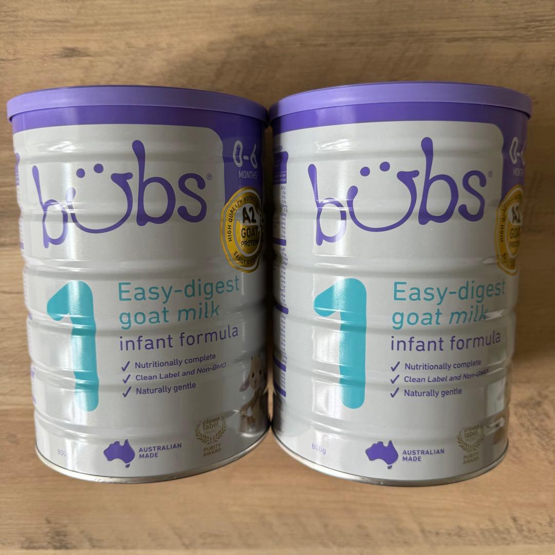 Bubs(バブズ) オーガニック 粉ミルク ヤギミルク ステップ1 値下げ不可