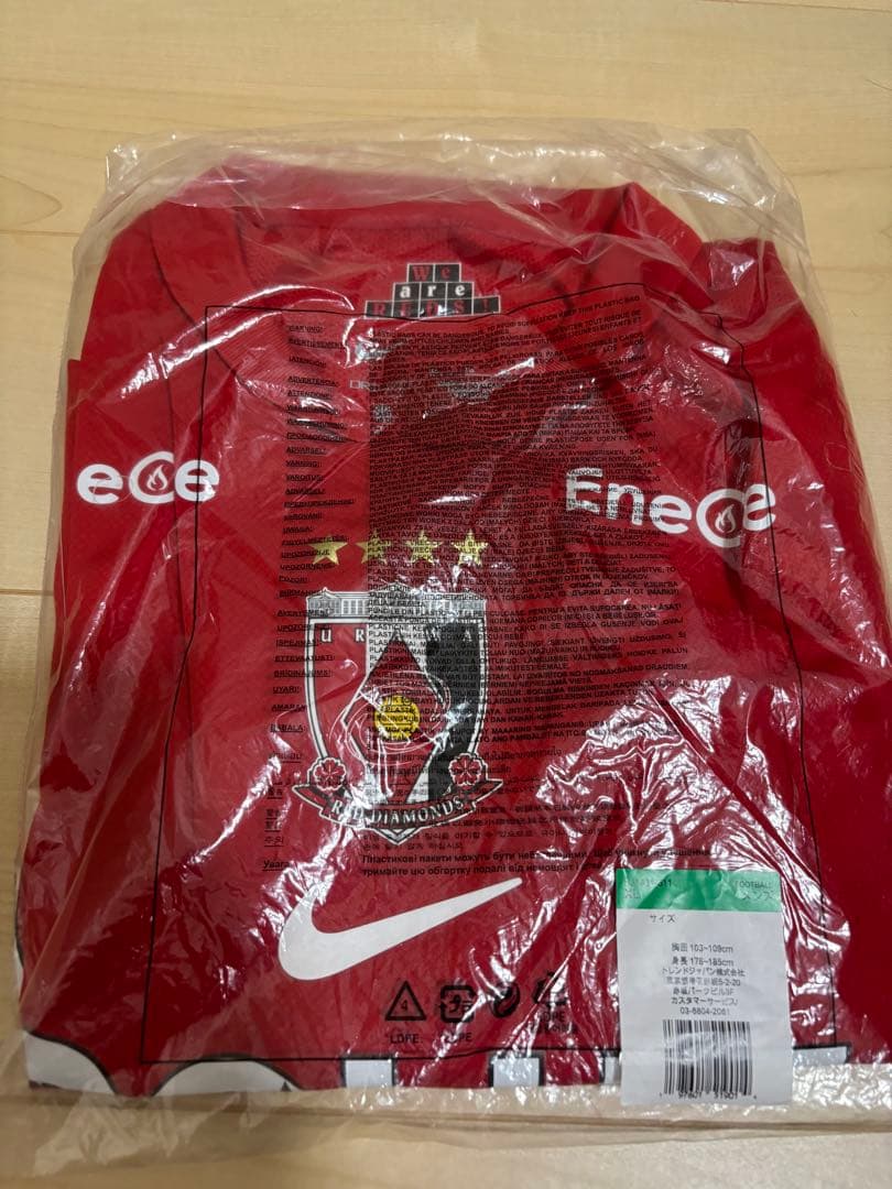 か*し様 2025シーズン　浦和レッズ　1stユニフォーム　XL オーセンティッ