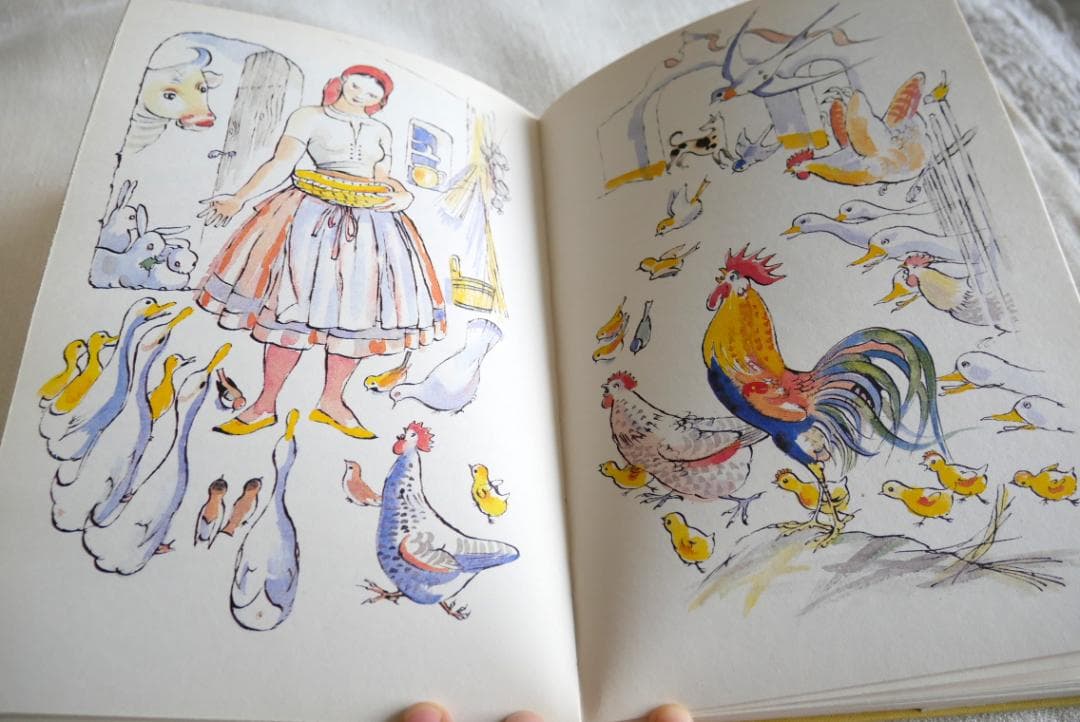 洋書：チェコの民話と詩歌の美しい古書 『Cesky rok』　4冊セット