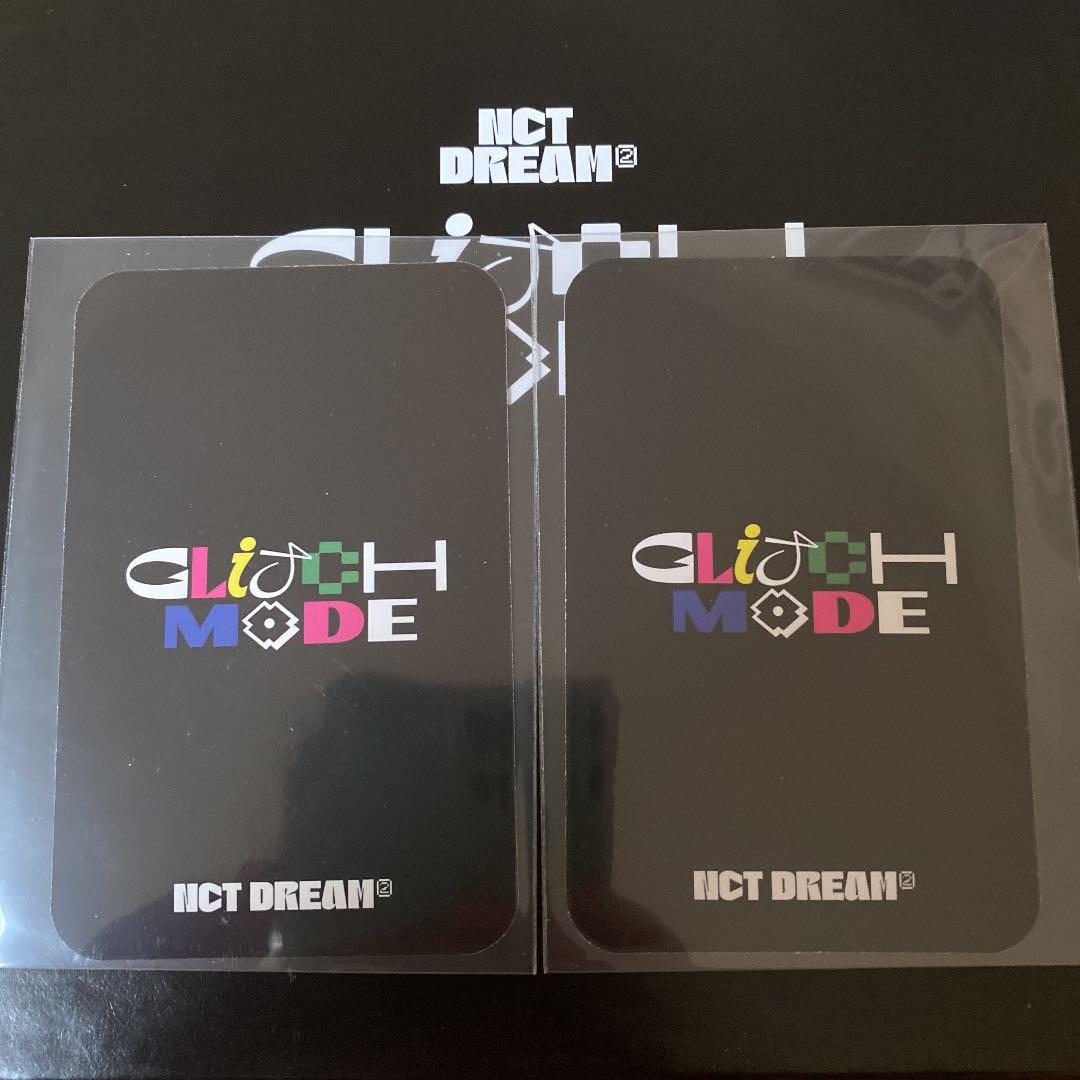 nct glitchmode deluxeboxトレカ　ロンジュン