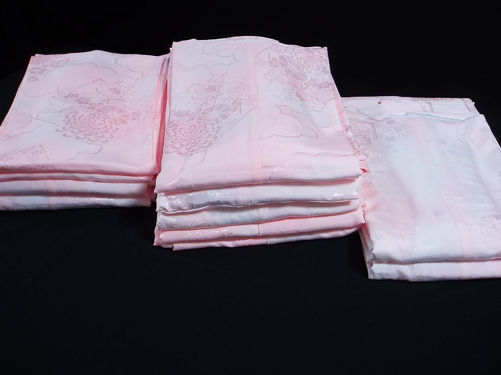 【hirotan】26◇すべて振袖用長襦袢化繊10点極美品未使用品?まとめ売り◇