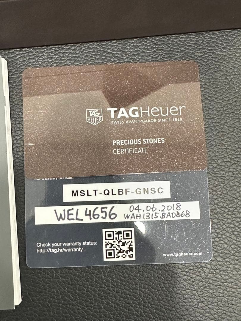 TAG Heuer フォーミュラ1 SSセラミック　WAH1315 ダイヤ