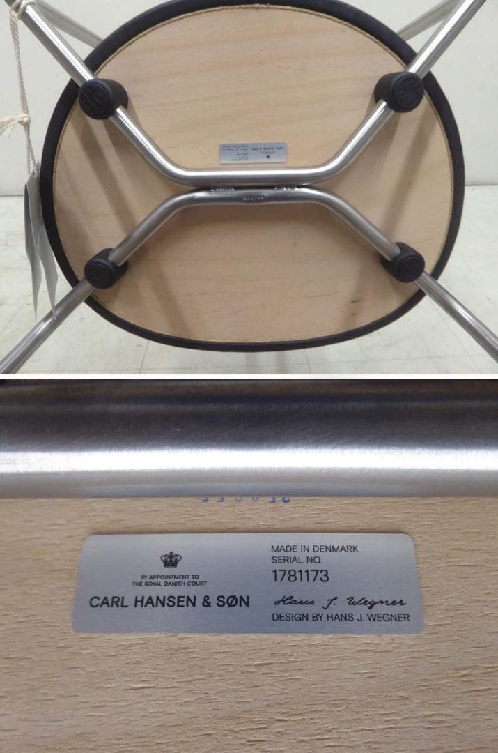 新品 正規品■カールハンセン＆サン■CH88P チェア オーク材 座面革-3