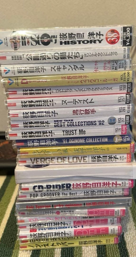 d*3様 まとめ売り　荻野目洋子/ヒストリーなど