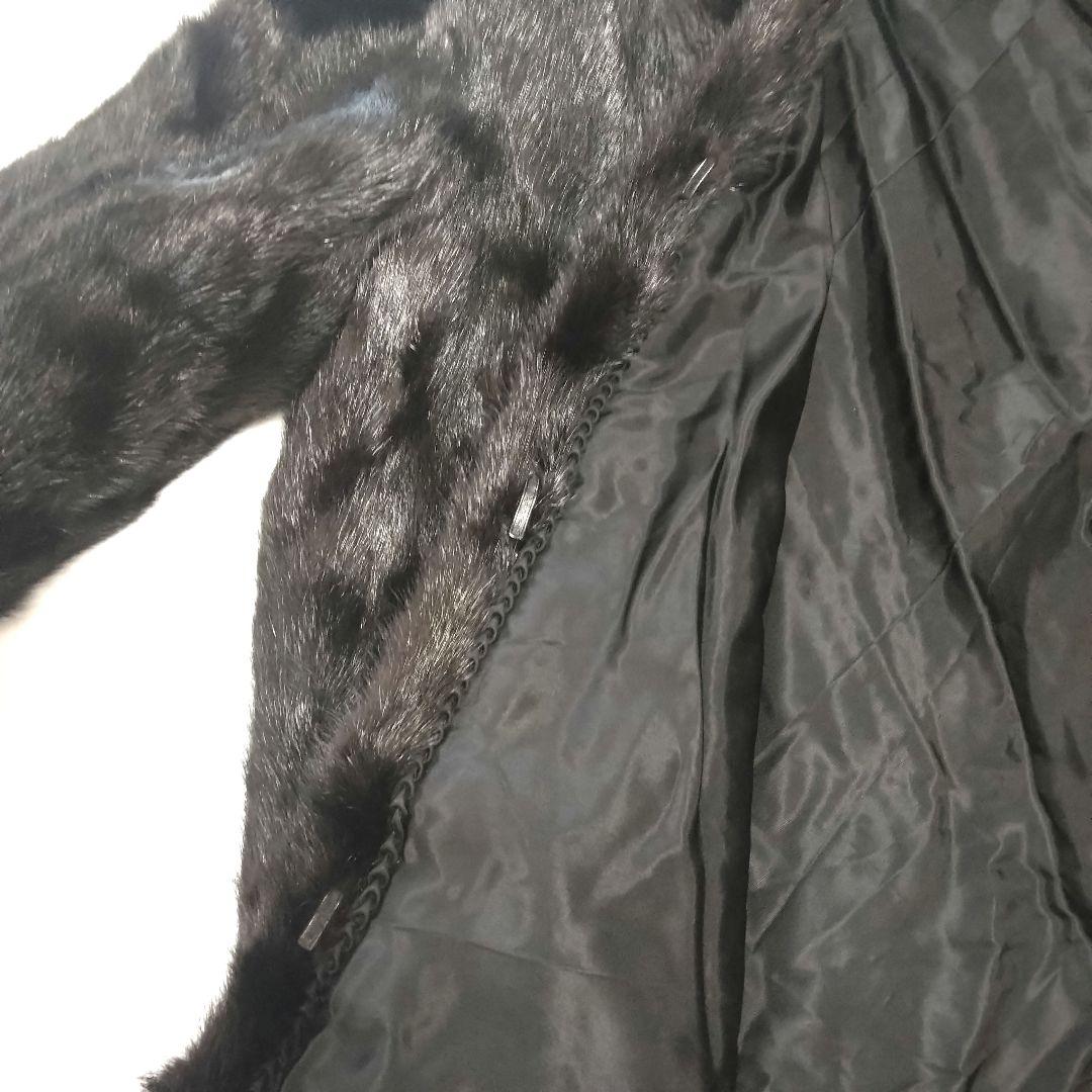 はっぴいもも様、専用【定価88万円】 サガミンク 毛皮 リアルファー 11号 L