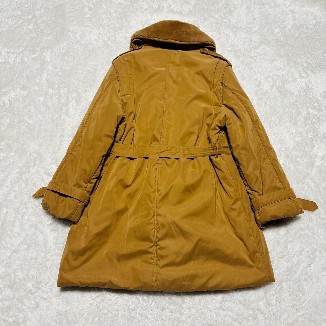 美品 MaxMara 最高級 白タグ コート テディベアコート ベルト 女優襟