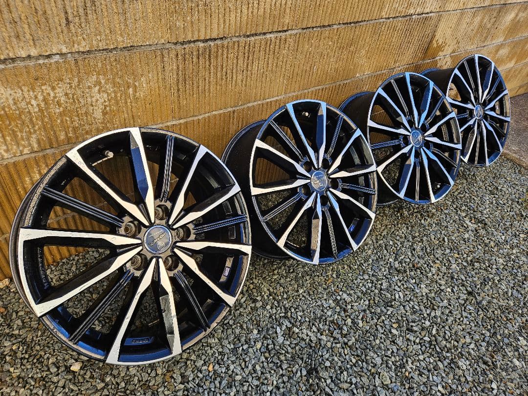 ENKEI 17インチ スポークデザイン ホイール　4本セット②　送料込み