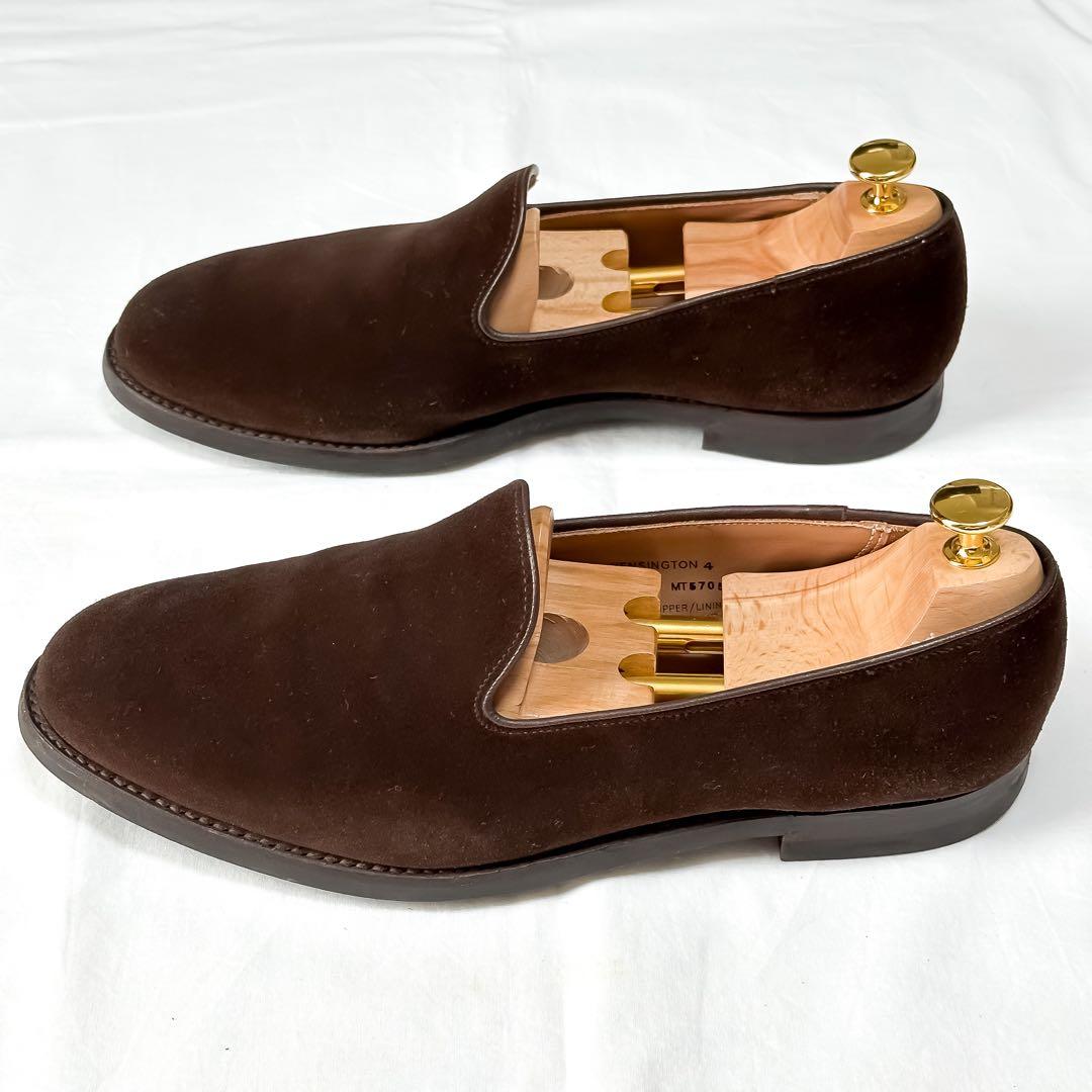 【美品】CROCKETT&JONES KENSINGTON4 スエードUK8.5