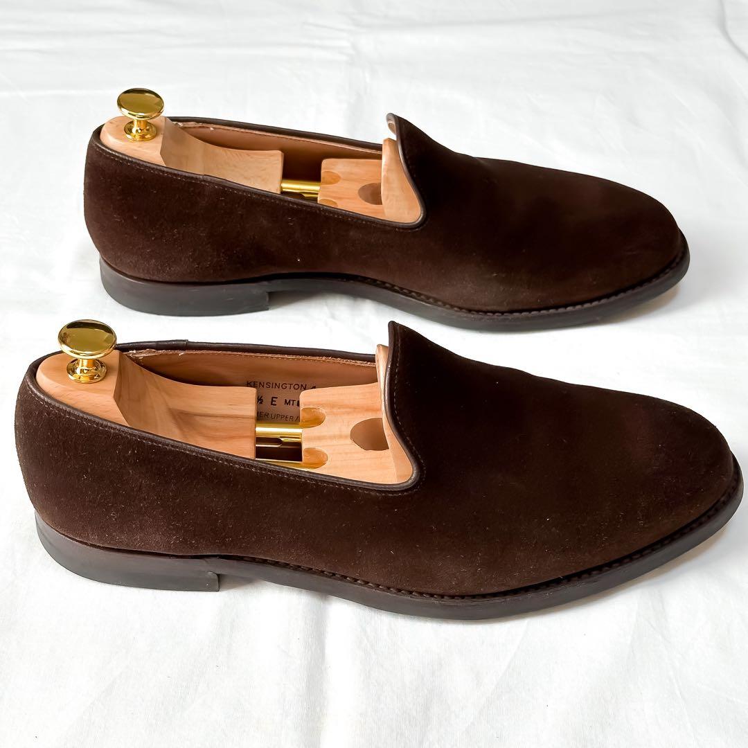 【美品】CROCKETT&JONES KENSINGTON4 スエードUK8.5