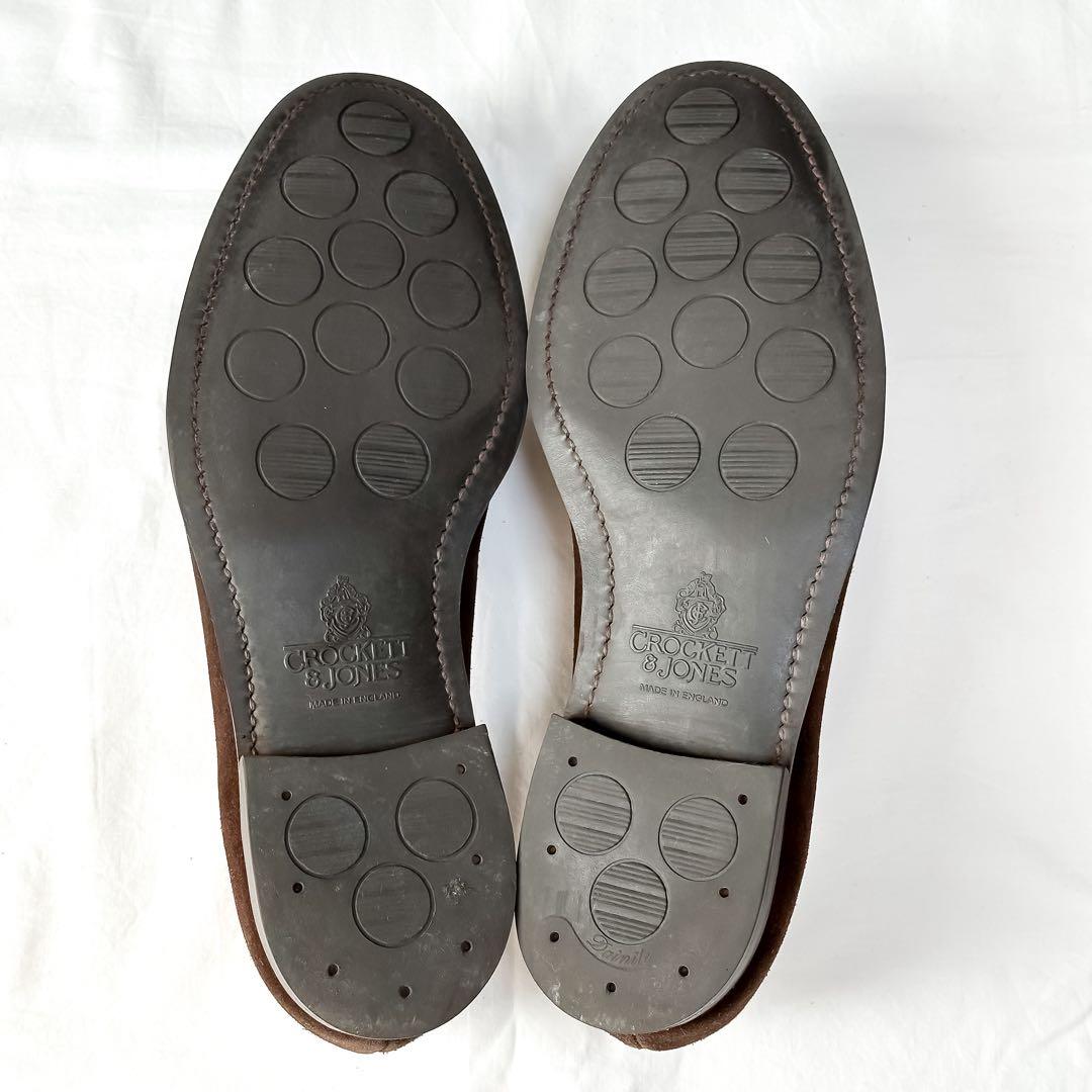 【美品】CROCKETT&JONES KENSINGTON4 スエードUK8.5