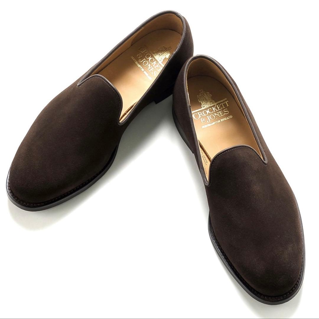 【美品】CROCKETT&JONES KENSINGTON4 スエードUK8.5