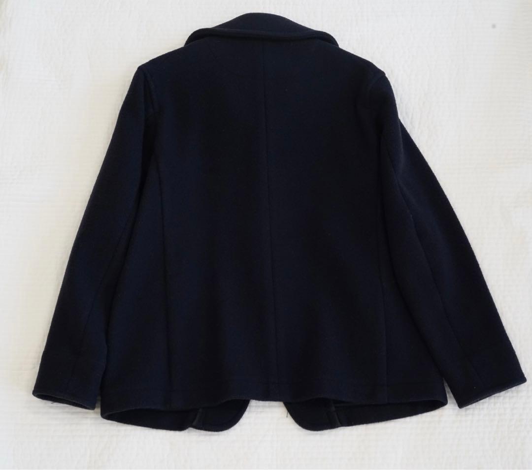 DANTOダントン　ウールモッサコート　ネイビー ウールコート 42サイズ XL