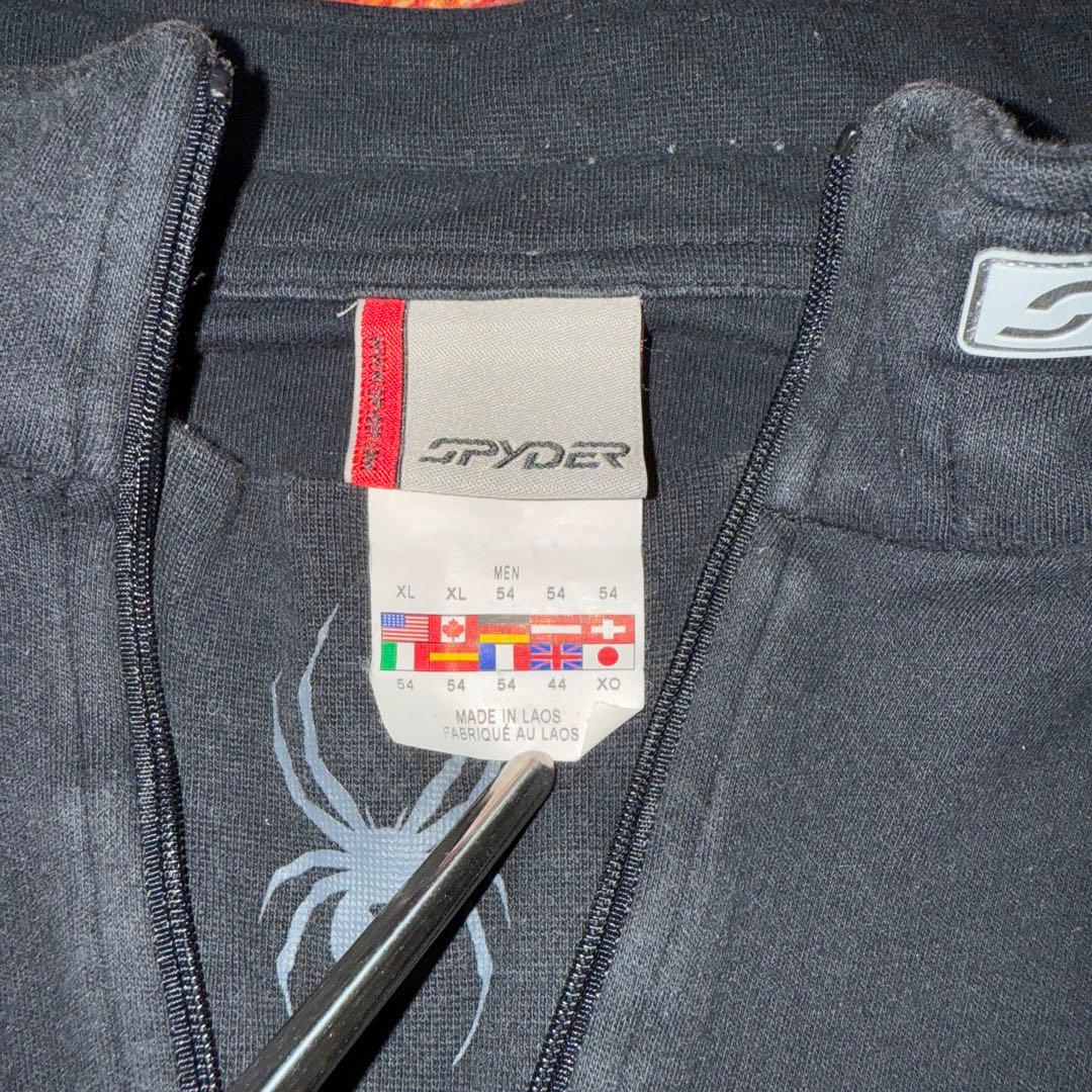 00s Spyder（スパイダー） ハーフジップ 古着