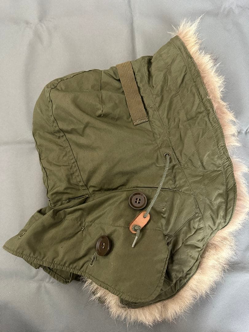 M-51 モッズコート用フード　印字黒