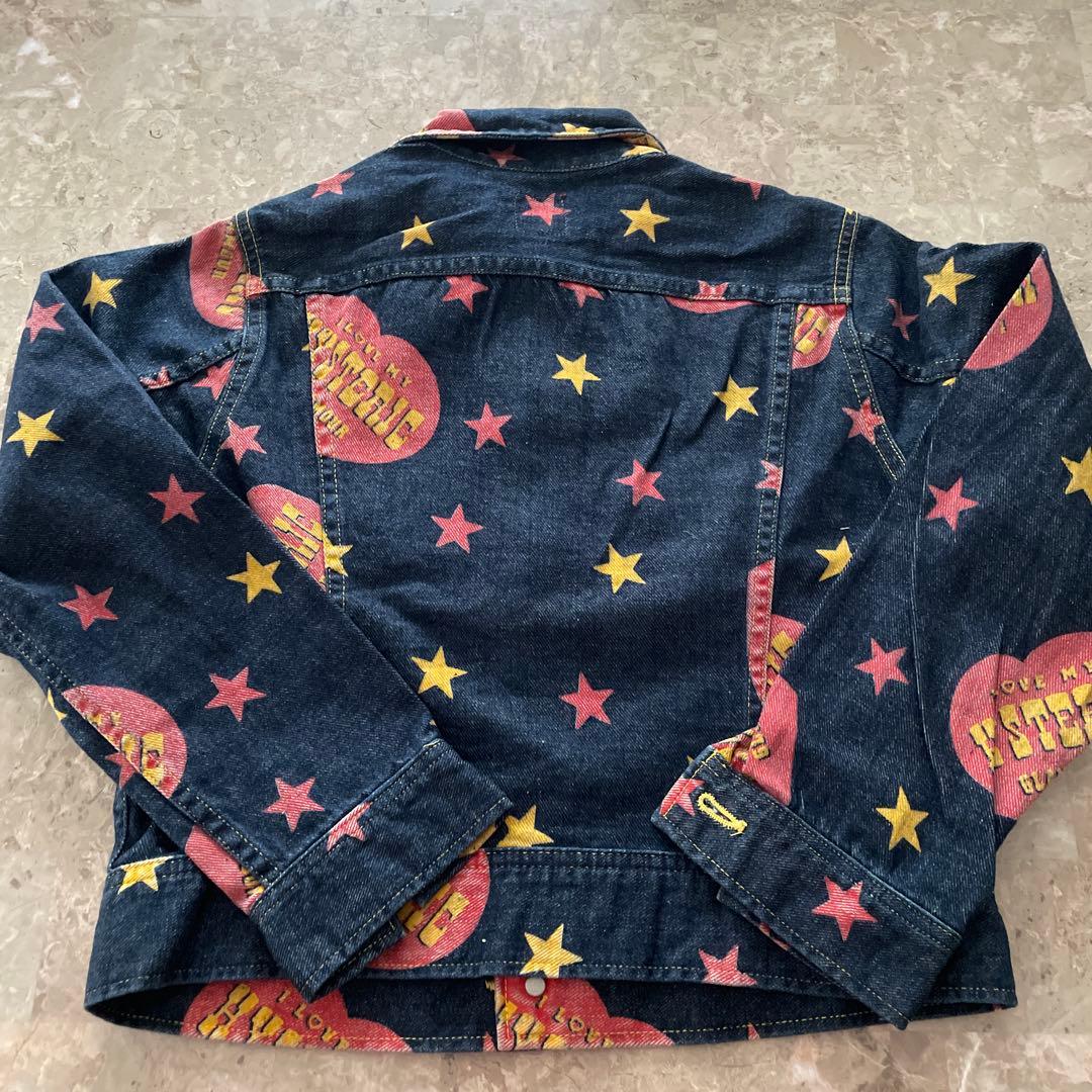 ヒステリックグラマー　ロゴスター柄　Gジャン