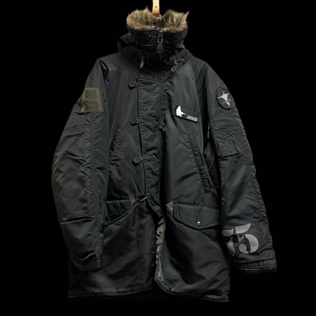 B*y様 限定 AVIREX N3Bファー付きミリタリージャケットXL