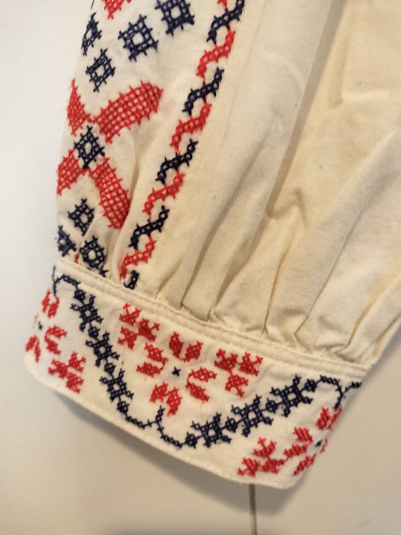 【未使用】デニム&ダンガリー 02 刺繍シャツ袖 ゴートゥーハリウッド FITH