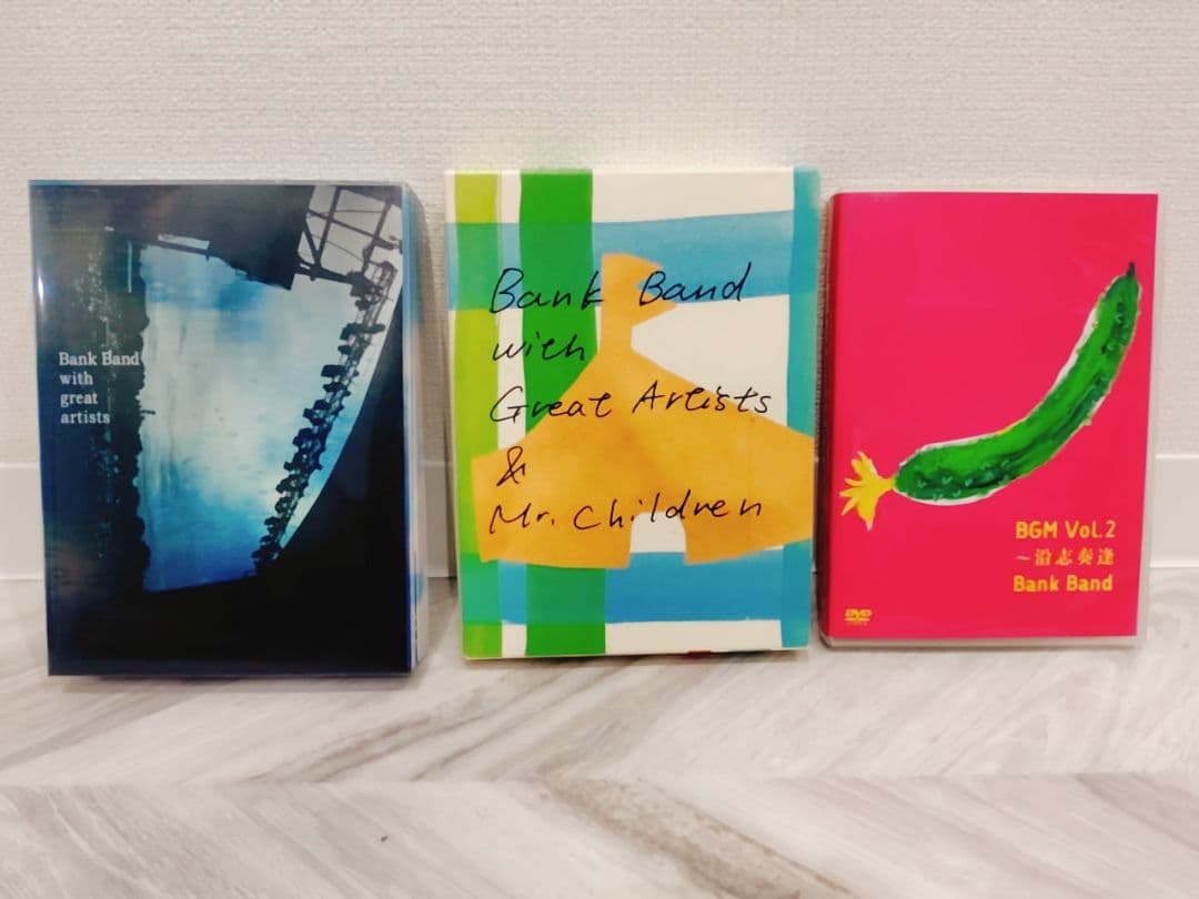 【まとめ売り】Bank Band DVD9枚セット