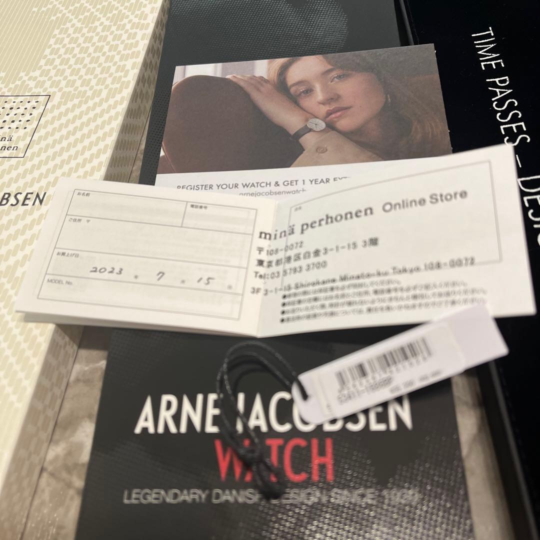 ARNE JACOBSEN × mina perhonen腕時計*ミナペルホネン