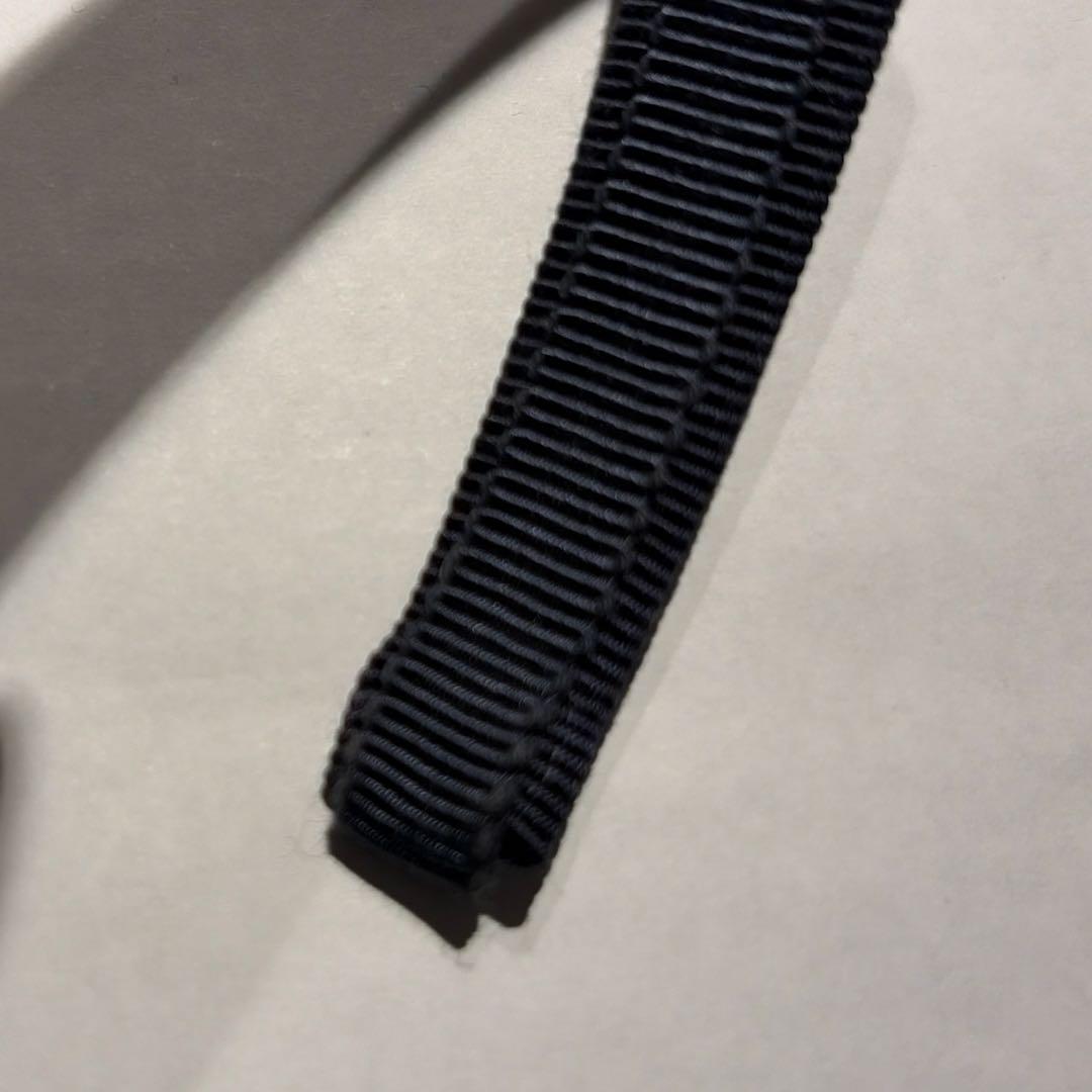 Salvatore Ferragamo ネイビー カチューシャ