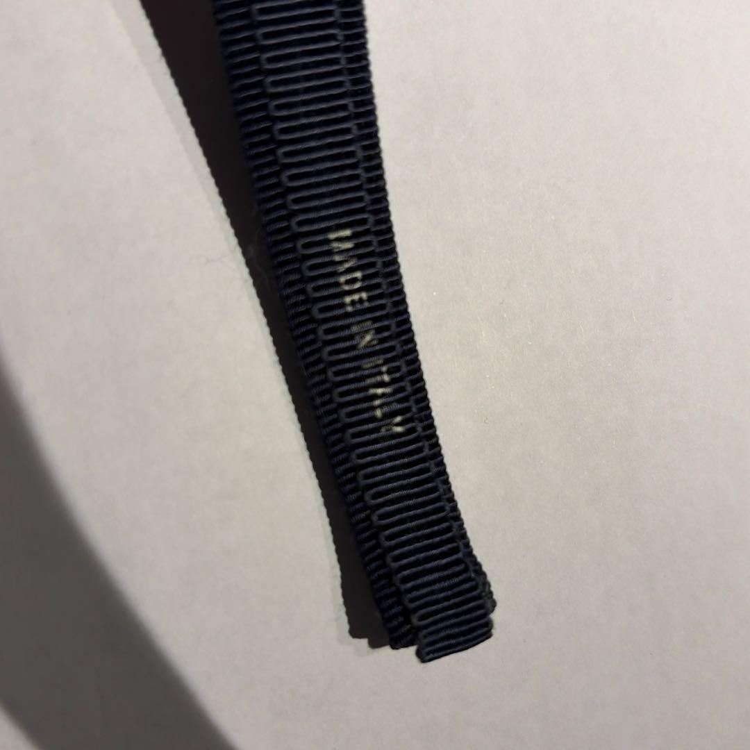 Salvatore Ferragamo ネイビー カチューシャ