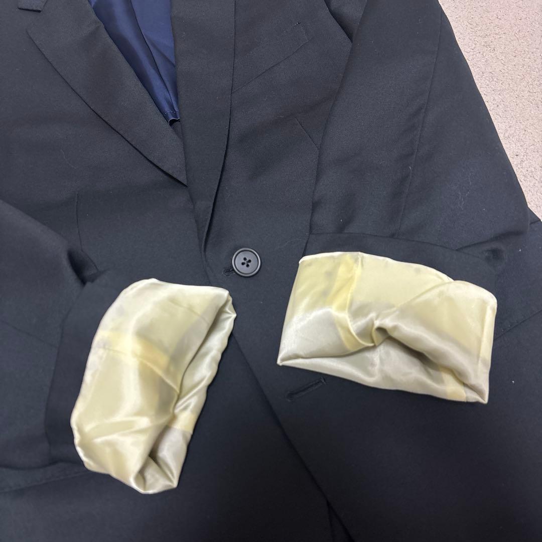 ポールスミス セットアップ　スーツ　メンズ　イタリア生地　無地　高級