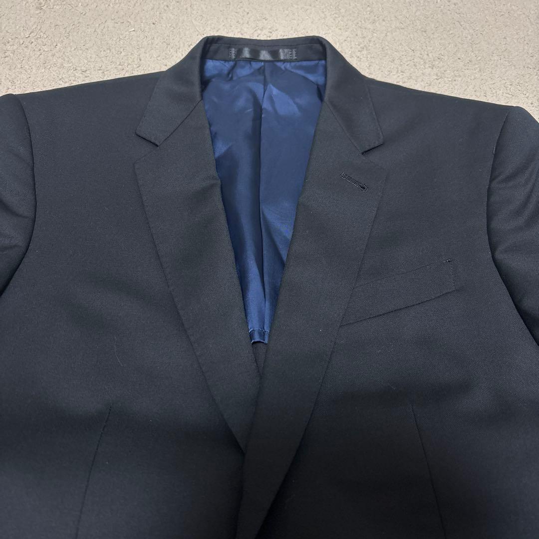 ポールスミス セットアップ　スーツ　メンズ　イタリア生地　無地　高級