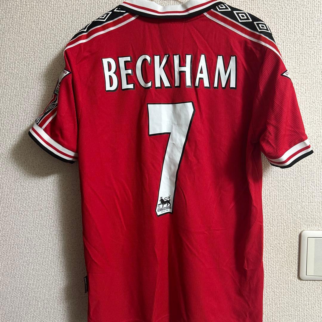 マンU ベッカムユニフォーム　98/99