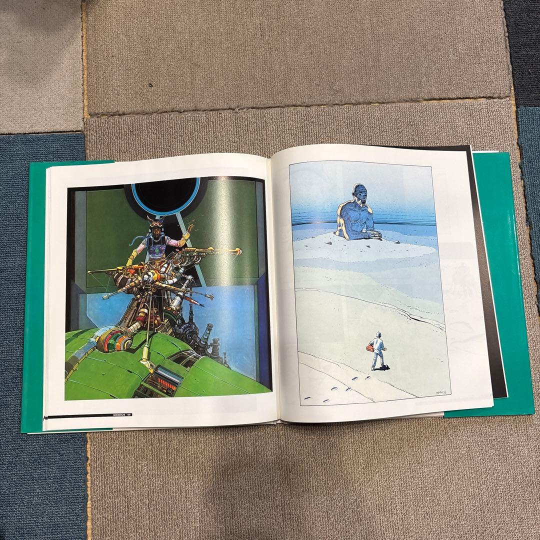 MOEBIUS メビウス CHRONIQUES LLIQUES 本 画集